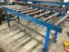 2m Metal Roller Track Feed Table. - 2