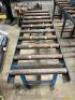 2m Metal Roller Track Feed Table. - 4