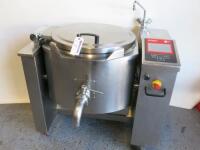 Firex Electric 70Ltr Mixing/Boiling Tilt Pan, Model CBTE070, S/N077957XB11, 3 Phase, DOM 2019, On Castors. Size H100 x W110 x D70cm.