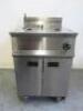 Lincat Electric Single Tank Deep Fat Fryer, 3 Phase, Size H101 x W60 x D80. NOTE: requires 2 baskets.