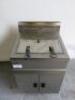 Lincat Gas Twin Tank Deep Fat Fryer, Model J10/N, S/N30301218, Size H106 x W60 x D69cm. Comes with 2 Baskets. - 2