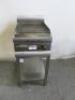 Lincat Gas Griddle on Stainless Steel Stand, Model GS4/N, S/N 21513855.