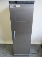Tefcold Single Door Upright Freezer, Model UF400SB. Size H x W x D