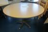 6 x 120cm (4') Diameter Beech Finish Dining Tables