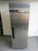 Foster Extra Stainless Steel Single Door Fridge, Model XR600H. Size H198 x W69 X D84cm.