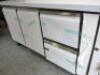 New Polar Stainless Steel 2 Door & 2 Drawer Refrigerated Prep Counter, Model GD874, S/N 21237752, Size H85 x W180 x D70cm. - 3