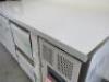 New Polar Stainless Steel 2 Door & 2 Drawer Refrigerated Prep Counter, Model GD874, S/N 21237752, Size H85 x W180 x D70cm. - 6