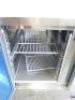 Polar Stainless Steel 3 Door Refrigerated Prep Counter, Model G622, S/N 21229935, Size H87 x W137 x D70cm. - 3