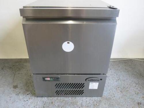 Williams Stainless Steel Under Counter Fridge, Model H5UC R1 AZTRA, S/N 1110/634608. Size H83 x W65 x D66cm.