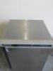 Polar Stainless Steel Under Counter Freezer, Model CD081, S/N 5108975. Size H85 x W60 x D60cm. - 2