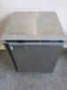 Polar Stainless Steel Under Counter Refrigerator, Model CD080, S/N 5103358. Size H85 x W60 x D60cm. - 2