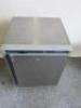 Polar Stainless Steel Under Counter Refrigerator, Model CD080, S/N 5112279. Size H85 x W60 x D60cm. - 2