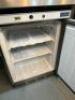 Polar Stainless Steel Under Counter Freezer, Model CD081, S/N 4108461. Size H85 x W60 x D60cm - 2