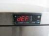 Foster Single Door Undercounter Refrigerator, Model HR150-A, S/N E5589831. Size H x W x D. - 3