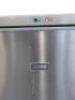 Zanussi Under Counter Freezer, Model ZFT11105XV, S/N 92740026. Size H84 x W55 x D59cm. NOTE: missing 1 x drawer. - 3