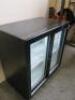 Husky Double Sliding Door Back Bar Cooler, Model C2S-865. Size H86 x W86 x D52cm. - 6