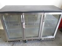 Gamko Triple Door Bottle Cooler, Model MG/315.