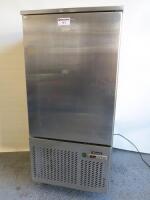 Blizzard Stainless Steel Reach In Blast Chiller & Freezer, Model BCF60HC. Size H176 x W80 x D80cm.