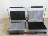 New Trinox Electric Double Contact Grill, Model TRCG-2L, Size H20 x W84 x D36cm.