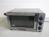 Dualit Electric 1300w Mini Oven, Model CMO18. Note: missing rack.