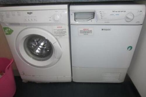 Bush AAA, Washing Machine and Hotpoint Tumble Dryer