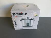 Boxed/New Breville Stainless Steel 1.8Lt Rice Cooker & Steamer, Model ITP181.