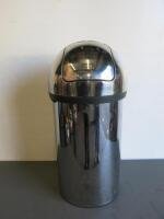 Brabantia Stainless Steel 60Lt Push Bin.