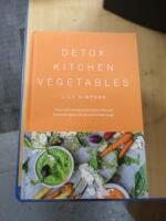 8 x Copies of Lily Simpson Detox Kitchen Vegetables Recipe Books. (5 x New & 3 Used).