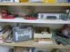 Cupboard Containing Assortment of Woodworking Tools & Accessories to Include, Makita Sander, Sand Discs, Spindle Moulder & Router Bits, Welding/Heat & Glue Guns, Draper Pipe Cutting Kit, Sealey SMS Drill Bit Sharpener & Other Accessories (As Viewed/Pictur - 7