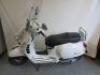 LJ18 XWW: Piaggio Vespa GTS 125 Super ABS Scooter, 125cc, Manual, Mileage 7614KM. MOT Expired 27/2/23. Comes with V5 & 2 Keys - 7