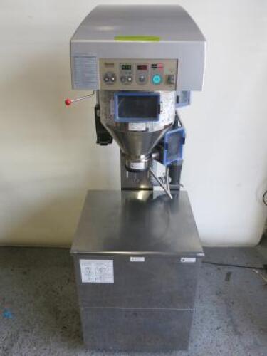 Ricemini Fully Automated Computer Controlled Commercial Rice Washing Machine, Model RM-401 AG-CE, S/N 010500401. Size H178 x W60 x D63cm. Supplied New 11/2019.