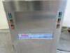 Teikos Pass Through Dishwasher, Model TS101 DET PS, DOM 06/2019. Size H152 x W59 x D86cm. Comes with 1 x Tray. - 2