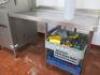 Hobart Exomax Plus Commercial Pass Through Dishwasher, Model ECO+H6035-10A, DOM 2016. Comes with In or Out Table, Purity C500 Quell St Water Purifier & 4 Trays. Size H147 x W189 x D 85cm. - 9