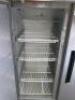 Polar Stainless Steel Double Door Commercial Upright Freezer, Model DC616-02, S/N 21239442. Size H200 x W134 x D81cm. - 5