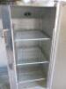 Adexa Stainless Steel Double Door Commercial Upright Freezer, Model F1200S, S/N 0517. Size H199 x W134 x D82cm. - 5