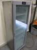 Adexa Single Glass Door Upright Freezer, Model SF400G, S/N 21058764. Size H185 x W60 x D60cm - 2