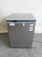 Tefcold Single Door Undercounter Refrigerator, Model UR200SB, S/N 0225. Size H85 x W60 x D60cm.