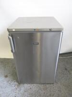 Zanussi Under Counter Freezer, Model ZFT11105XV, S/N 92740026. Size H84 x W55 x D59cm. NOTE: missing 1 x drawer.