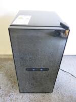 Russell Hobbs Single Door Thermo Electric 32 Bottle Dual Zone Wine Cooler, Model RH32D2WC1. Size H80 x W40 x D50cm.