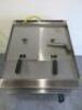 Parry Gas Twin Basket Deep Fat Fryer, Model GDF, Size H93 x W60 x D73cm. Comes with 2 Baskets. - 4