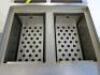 Parry Gas Twin Basket Deep Fat Fryer, Model GDF, Size H93 x W60 x D73cm. Comes with 2 Baskets. - 5