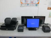 Epos System to Include: 3 x Monitors, 5 x IKA Thermal Receipt Printer, NOTE: 2 need power supply & 1 x Cash Register. Spec TBC.