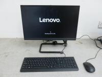 1 x Lenovo All in One Ideacentre A340, Running I3 10th Gen. Spec TBC, comes with Mouse & Keyboard.