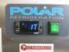Polar Stainless Steel Single Door Commercial Upright Fridge, Model G592, S/N 5143919. Size H200 x W68 x D82cm. - 2