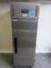 Polar Stainless Steel Single Door Commercial Upright Fridge, Model G592, S/N 5143933. Size H200 x W68 x D82cm.