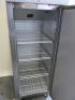 Polar Stainless Steel Single Door Commercial Upright Fridge, Model G592, S/N 5143933. Size H200 x W68 x D82cm. - 3