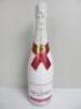 3 x Bottles of Moet & Chandon Champagne to Include: 1 x Ice Imperial Rose, 1 x Imperial & 1 x Dry Rose, 75cl. - 2