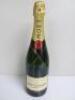 3 x Bottles of Moet & Chandon Champagne to Include: 1 x Ice Imperial Rose, 1 x Imperial & 1 x Dry Rose, 75cl. - 4