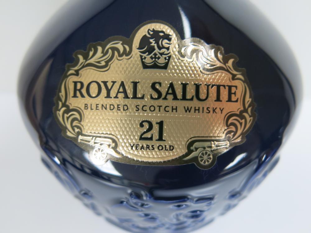 Chivas Royal Salute 21 Years Old - Sapphire Flagon - Just Whisky Auctions