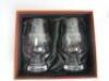 2 x Glenfiddich Scotch Whisky Glasses in Presentation Box. - 2